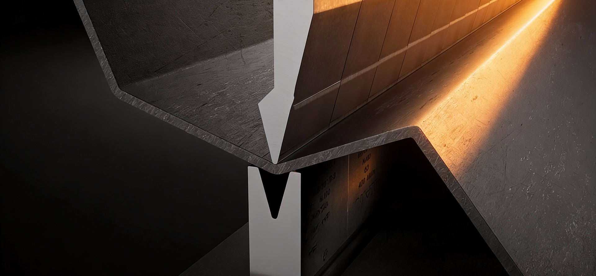 Piegatura lamiere in metallo